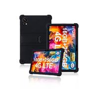 Funda para DOOGEE T30S de 11 pulgadas 2025 más reciente, yystao Niños Funda de Silicona Suave Compatible con DOOGEE Tablet T30S-A Soporte Ajustable (Negro)