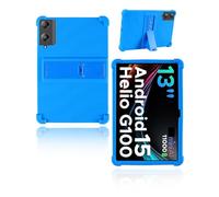 Funda para Doogee Tab E3 Pro Tablet 13 Pulgadas 2025 Última yystao Niños Funda Suave Silicona Compatible con Doogee Tab E3 Pro, Soporte Ajustable (Azurazul)