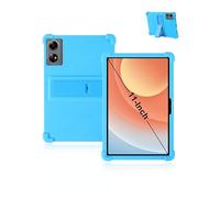 Funda para DOOGEE Tab G6+ Tablet 11 Pulgadas 2025 Última yystao Niños Suave Silicona Tableta Funda Compatible con DOOGEE Tab G6+ Soporte Ajustable (Azurazul)