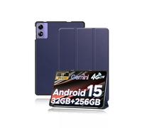 Funda para DOOGEE Tab G6+ Tablet 11 Pulgadas 2025, yystao Soporte Delgado con Diseño Triple Plegable Funda Protectora Dura Compatible con DOOGEE TABG6+ Azul