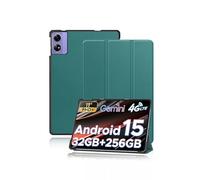 Funda para DOOGEE Tab G6+ Tablet 11 Pulgadas 2025, yystao Soporte Delgado con Diseño Triple Plegable Funda Protectora Dura Compatible con DOOGEE TABG6+ Verde