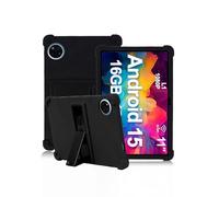 Funda para Doogee U11 Pro 2025 Tablet de 11 pulgadas Funda de Silicona Suave Funda con Soporte Plegable Ligero a Prueba de Golpes Anti-Arañazos Protección Completa, Negro