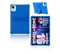 Funda para DOOGEE U12 Última Android 16 Tablet 12 Pulgadas yystao Niños Suave Silicona Funda Compatible con DOOGEE U12 Soporte Ajustable (Azul)