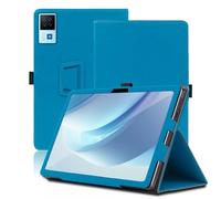 Funda para DOOGEE U13 13 Pulgadas, DOOGEE U13 Tablet Funda, Funda Protectora Plegable con Soporte para Lápiz y Correa para la Muñeca, Protección Total. (Azul Claro)
