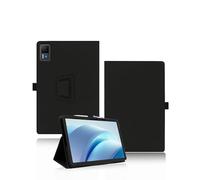 Funda para DOOGEE U13/POPUX U13 Tablet 13 Pulgadas 2026, yystao Funda de Cuero Sintético - Correa de mano, Diseño Textura de Piel Completa, Negro