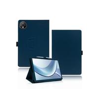 Funda para DOOGEE V Pad Tablet de 12 pulgadas 2025 Última, yystao PU Funda Protectora Compatible con DOOGEE V Pad - Correa de mano, diseño con textura de piel, color azul