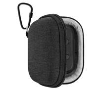 Funda para Earbuds Geekria Shield Compatible con Skullcandy EcoBuds, Dime 2/3, Smokin' Buds True Wireless, Estuche rígido de Viaje de Repuesto con Clip de mosquetón (Gris Oscuro)