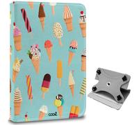 Funda para ebook/tablet de 97 a 11 pulgadas en piel sintética color helado (cuadrada) - COOL