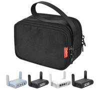 Funda para enrutador de Viaje GL.iNet GL-MT3000/ GL-AXT1800/ GL-SFT1200/ GL-A1300, Soporte de Almacenamiento WiFi portátil, Bolsa de Transporte Impermeable antiarañazos con Bolsillo Adicional para
