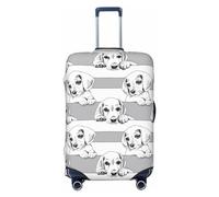 Funda para equipaje de viaje, Beagle Dog No.1001, lavable, para equipaje de 18 a 32 pulgadas, Negro, Small