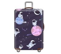 Funda para Equipaje De Viaje,Espacio Exterior Astronauta Planeta Funda para Maleta,EláStico Lavable AntiarañAzos Fundas Maletas,Accesorios De Viaje,NiñOs,Adultos,Luggage Cover (Color 3,S(18-21inch))