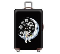 Funda para Equipaje De Viaje,Espacio Exterior Astronauta Planeta Funda para Maleta,EláStico Lavable AntiarañAzos Fundas Maletas,Accesorios De Viaje,NiñOs,Adultos,Luggage Cover (Color 6,M(22-24inch))