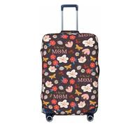Funda para equipaje de viaje, lavable con texto en inglés "To The Best Mom", se adapta a equipaje de 18 a 32 pulgadas, Negro -, S