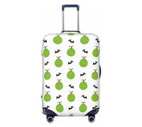 Funda para equipaje de viaje - Linda funda protectora lavable Durian No.1001 para equipaje de 18 a 32 pulgadas, Negro, Medium