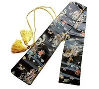 Funda para Espadas Bolsa De Espada De Seda con Borla Dorada for Samurai Katana Wakizashi Tanto Multicolor(S)
