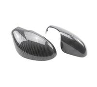 Funda Para Espejo De Coche Juego De Carcasas Retrovisores Repuesto Para Seat Para Ibiza MK3 6L (2002-2008) Acabado En Fibra Carbono Texturizada Color Negro Brillante(Aspecto de fibra de carbono.)