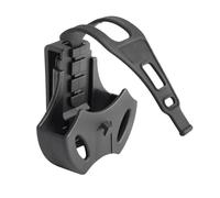 Funda para esposas para cinturón, soporte de cintura de liberación rápida para esposas, bolsa rígida plegable, soporte de grilletes con clip trasero, ideal para accesorios de cine y personal de