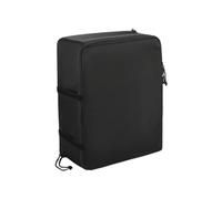 Funda para Estación Recarga Resistente, Negro, Pequeño 40 × 25 × 15 Cm | Ajustable, Impermeable, Funda con Cremallera, para Jardín