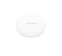 Funda para Estuche de Auriculares Compatible con OPPO Enco Air 5 Pro, Estuche para Auriculares, Funda de Silicona con Hebilla para Guardar Auriculares (Solo Estuche) (Blanco)