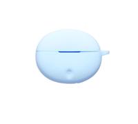 Funda para Estuche de Auriculares Compatible con OPPO Enco Air 5 Pro, Estuche para Auriculares, Funda de Silicona con Hebilla para Guardar Auriculares (Solo Estuche) (Azul Cielo)