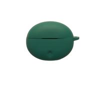 Funda para Estuche de Auriculares Compatible con OPPO Enco Air 5 Pro, Estuche para Auriculares, Funda de Silicona con Hebilla para Guardar Auriculares (Solo Estuche) (Verde Oscuro)