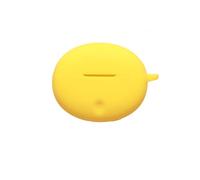 Funda para Estuche de Auriculares Compatible con OPPO Enco Air 5 Pro, Estuche para Auriculares, Funda de Silicona con Hebilla para Guardar Auriculares (Solo Estuche) (Amarillo)