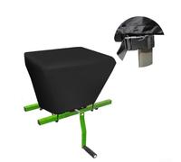 Funda para exprimidor de frutas manual de 15 x 13 x 15 pulgadas, protector de tela Oxford impermeable con cordón ajustable y hebillas resistentes al viento para equipos de jardín (420D)