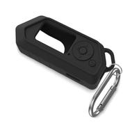 Funda para Flipper Zero, MOWYEOK resistente a los arañazos, funda blanda, accesorio para dispositivos Flipper Zero WiFi, con mosquetón (negro)