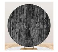 Funda para fondo con arco, Fondo redondo de madera la cubierta del arco boda for fotografía en diámetro multicolor 3-7 pies(Nsw09379,D 7ft(220cm) Poly)