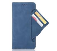 Funda para Fujitsu Arrows U,Flip magnético Retro,Caso de teléfono de Cuero PU,Diseño de Cartera con Ranuras para Tarjetas extraíbles -Dark Blue