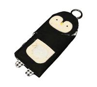 Funda para gafas de sol con forma de pingüino contemporáneo, soporte de tela suave con función para colgar, gafas de sol Sweet Bird