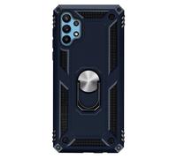 Funda para Galaxy A32 4G Antigolpes 2materiales Anillo Soporte Vídeo Azul
