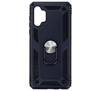 Funda para Galaxy A32 5G Antigolpes 2materiales Anillo Soporte Vídeo Azul
