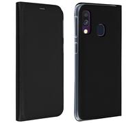 Funda para Galaxy A40 libro cartera Flip Book Cover - Negro