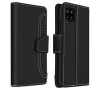 Funda para Galaxy A42 5G Libro Monedero F. Soporte - Negro