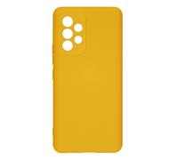 Funda para Galaxy A53 5G Silicona Flexible Acabado Tacto Suave Amarillo
