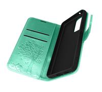 Funda para Galaxy A53 5G Tarjetero Soporte Vídeo Mandala Árbol Forcell Verde