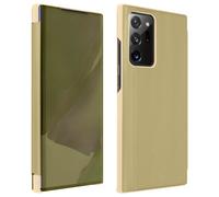 Funda para Galaxy Note 20 Ultra Efecto Espejo translúcida F.Soporte - Oro