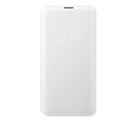 Funda para Galaxy S10e Folio LED View Cover con tarjetero, Blanco