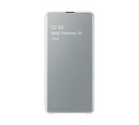 Funda para Galaxy S10e modelo Folio Clear View Cover, Blanco