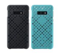 Funda para Galaxy S10e Textured Hole Symmetrical 2-Pack, Negro