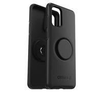 Funda para Galaxy S20+ OtterBox Otter+Pop, Resistente a Golpes y caídas,Protectora con PopSockets PopGrip,Testada 3X con los estándares Militares anticaídas, Negro