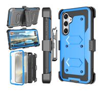 Funda para Galaxy S24 / S24Plus, compatible con Samsung Galaxy S24Plus, clip para funda, protector de cinturón giratorio con absorción de impactos,