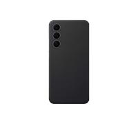 Funda para Galaxy S25 FE en Cuero Premium Efecto Graneado Samsung Negro