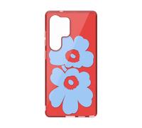 Funda para Galaxy S25 Ultra Patrón Floral Unikko, Rojo