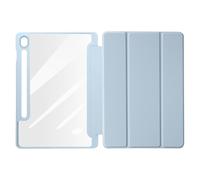 Funda para Galaxy Tab S9 FE Toby Dux Ducis Soporte para teclado de vídeo Azul