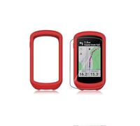 Funda para Garmin Edge Explore 2 Ciclocomputer, yystao Funda de Silicona Compatible con Garmin Explore2 con Suave Protector de Pantalla TPU - Resistente a Golpes a Prueba de Polvo Impermeable Rojo