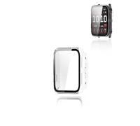 Funda para Garmin Venu X1 Smartwatch, yystao más dura PC con protector de pantalla de cristal 9H, cubierta protectora uniforme completa, transparente