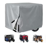 Funda para Generador Eléctrico para Honda EP1000 1000W-800W, Cubierta de Protección de Oxford 420D Resistente al Agua con Cordón Ajustable, Ventilación y Asas,B Grey