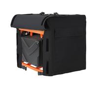 Funda para Generador Eléctrico para Scheppach SG3200 2021-2026, Cubierta Impermeable Oxford Antiviento de Grupo Electrógeno con Ventilación y Correas en Garaje,A Black